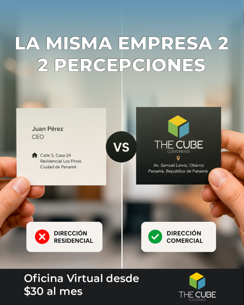 The Cube Coworking: La misma empresa, 2 percepciones: dirección residencial contra dirección comercial