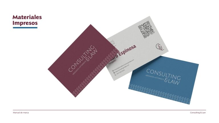 Proyecto de branding: Consulting & Law